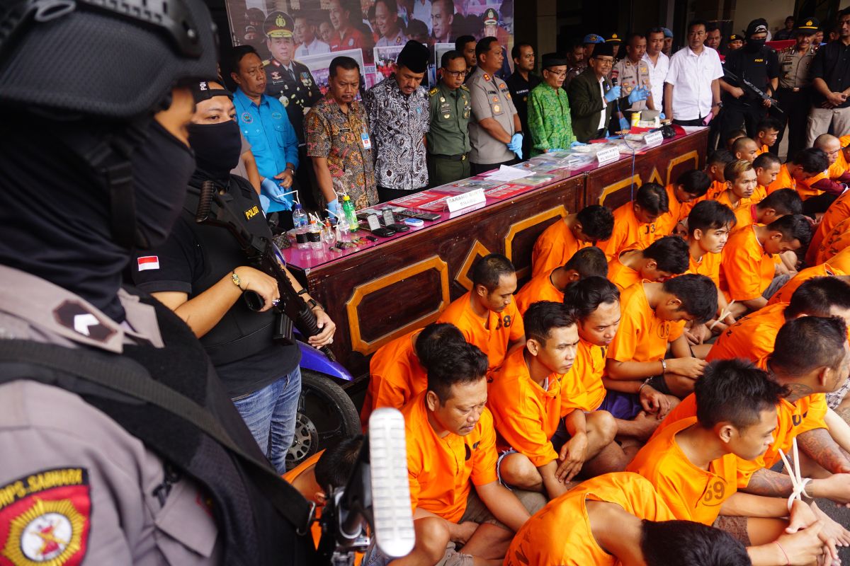 Polisi Tulungagung tangkap 41 pelaku penyalahgunaan narkoba