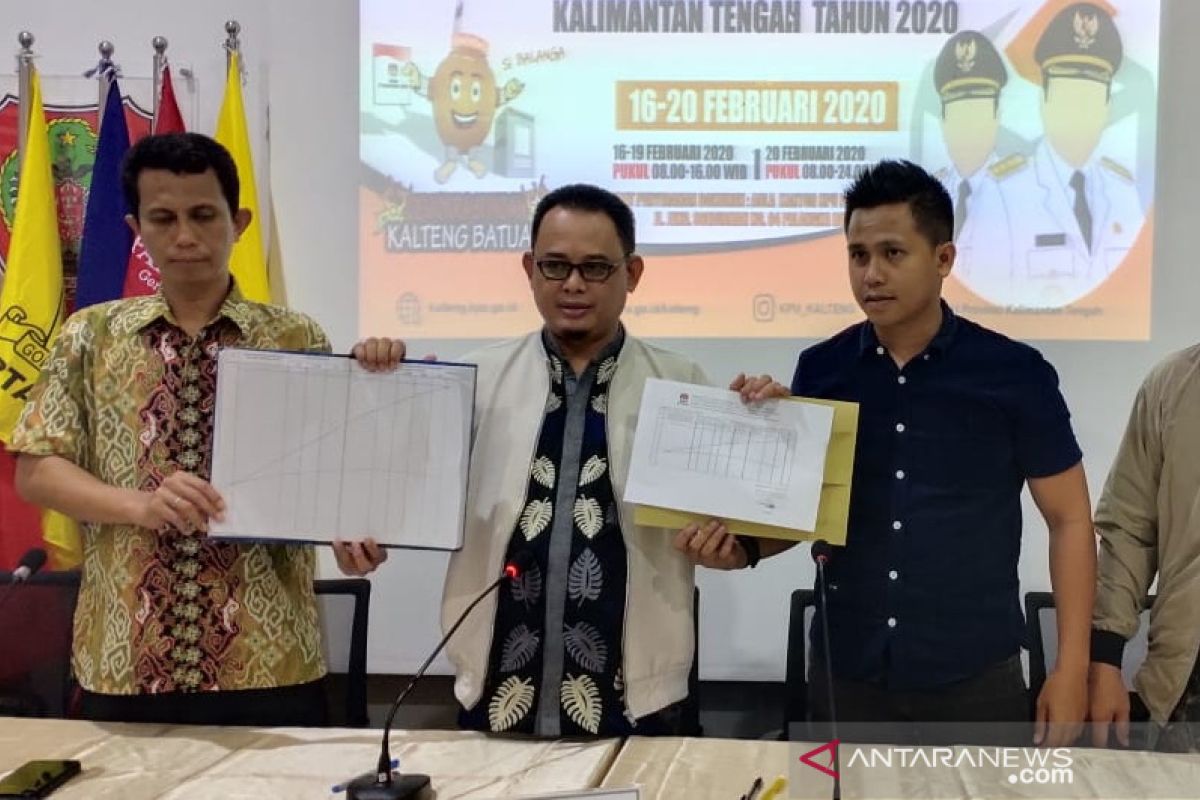 KPU Kalteng: Pilkada 2020 tidak ada bakal calon perseorangan