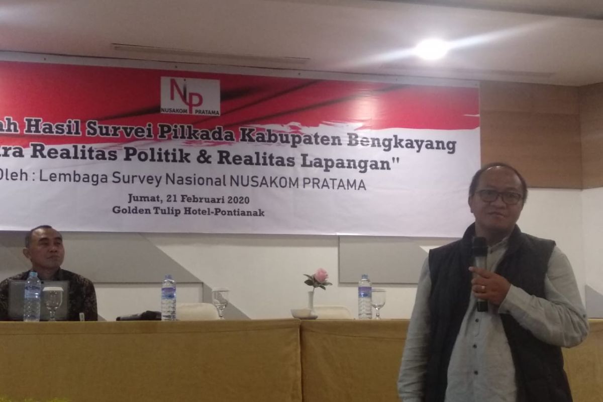 Survei : Sebastianus Darwis paling dipilih warga Bengkayang untuk pilkada