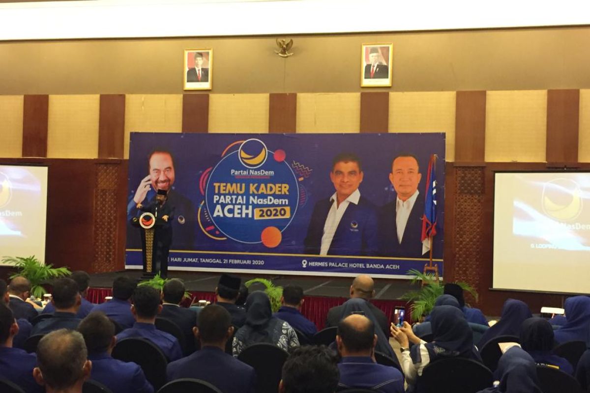 Surya Paloh janji akan bangun kantor DPW Nasdem Aceh