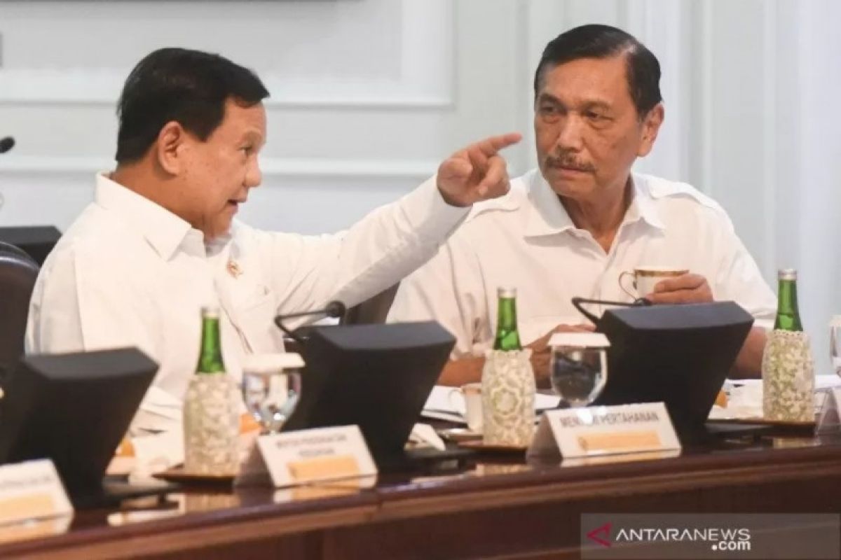 Prabowo-Luhut bahas  persenjataan