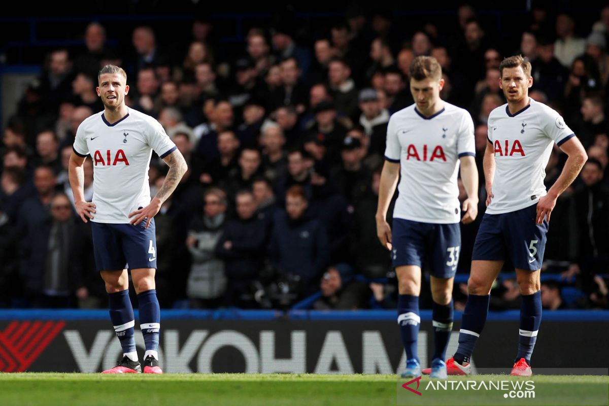 Gaji karyawan Tottenham dipotong 20 persen