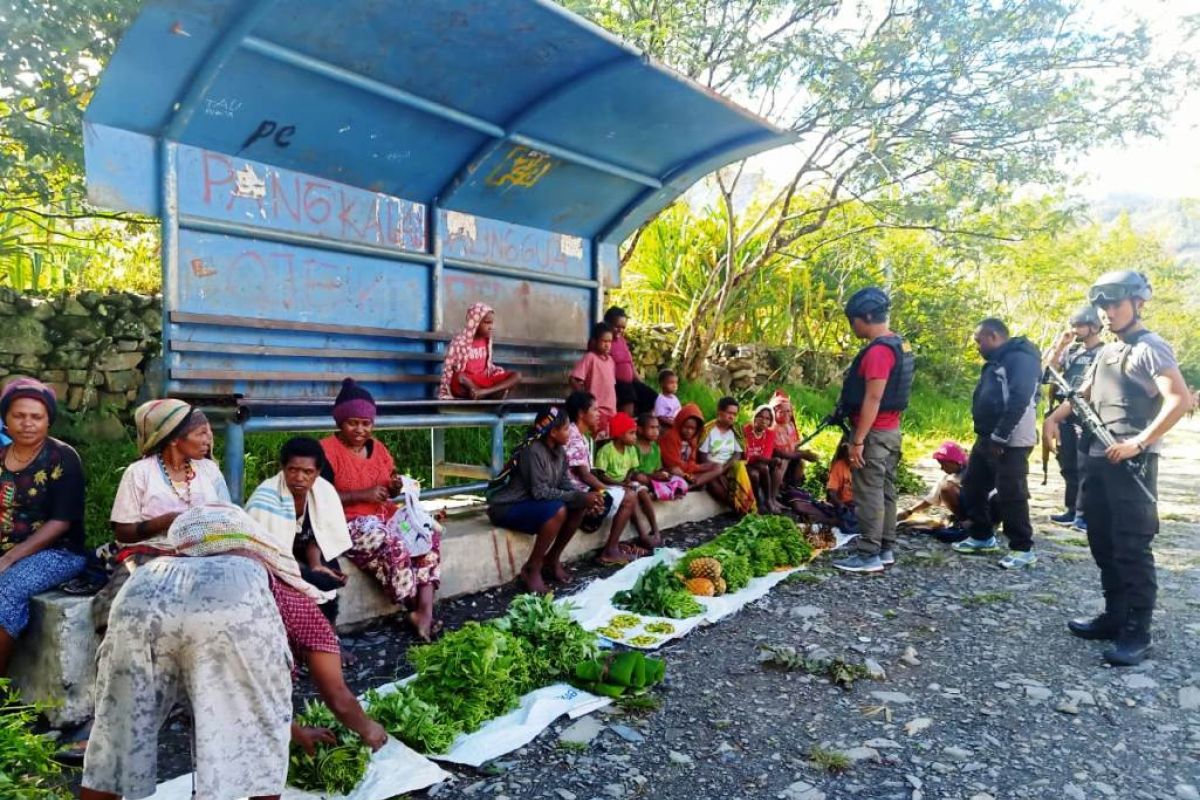 Personel Polsek Mulia Papua gelar patroli dialogis