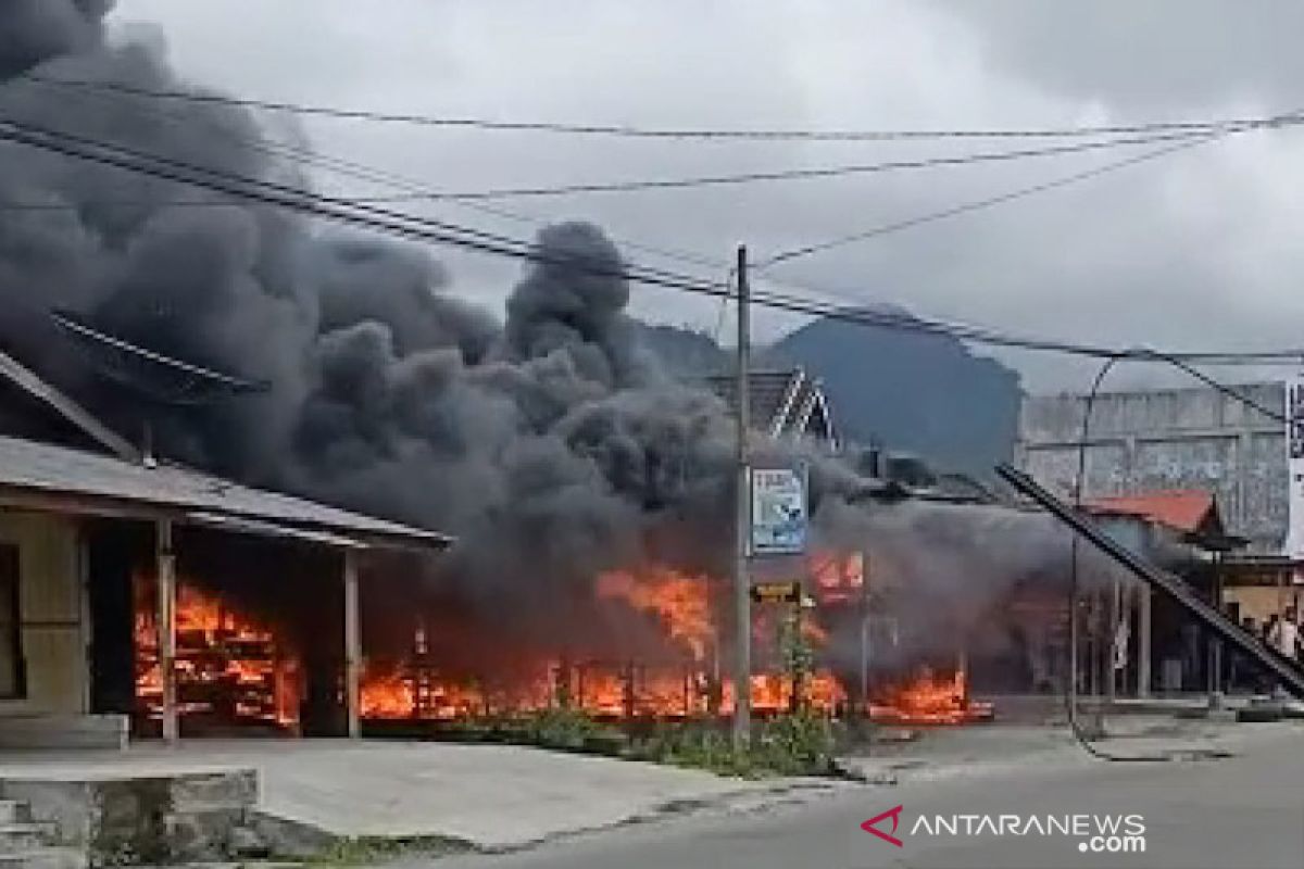 Ini kata polisi tentang pemicu kebakaran dua ruko di Bener Meriah