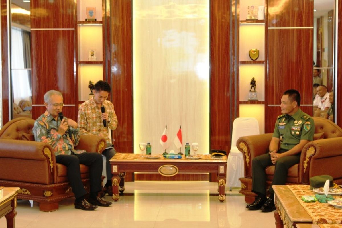 Kodam XVII/Cenderawasih terima kunjungan Dubes Jepang di Jayapura