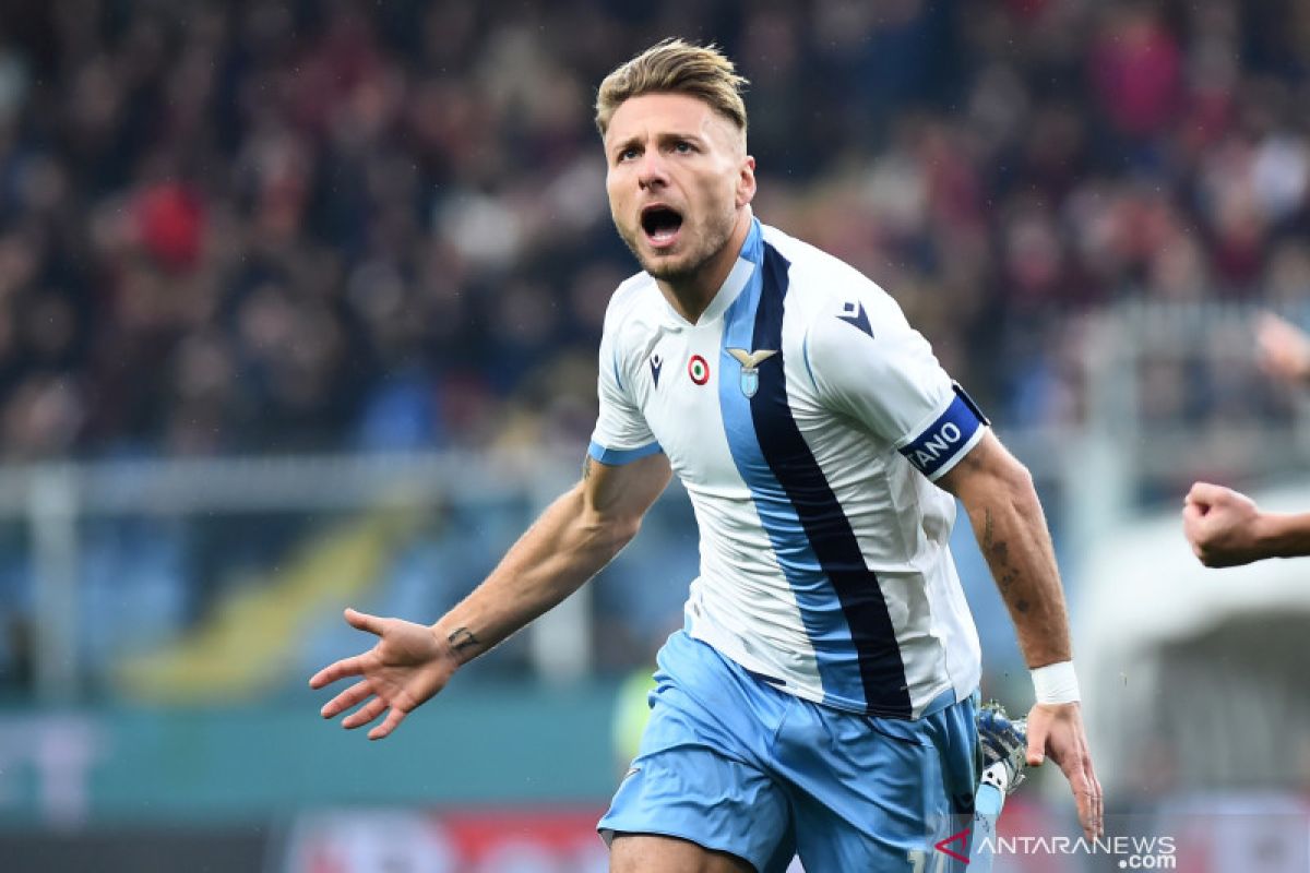 Trigol Ciro Immobile warnai kemenangan 5-1 Lazio atas Verona