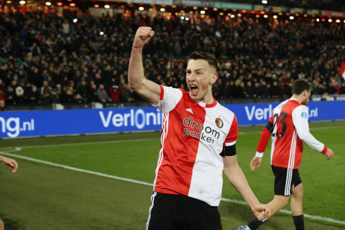 Liga Belanda, Robert Bozenik restorasi kemenangan Feyenoord atas Fortuna Sittard