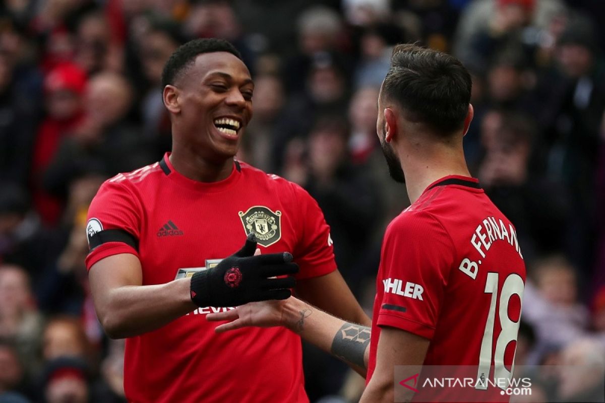 Klasemen Liga Inggris setelah United tempel zona Champions