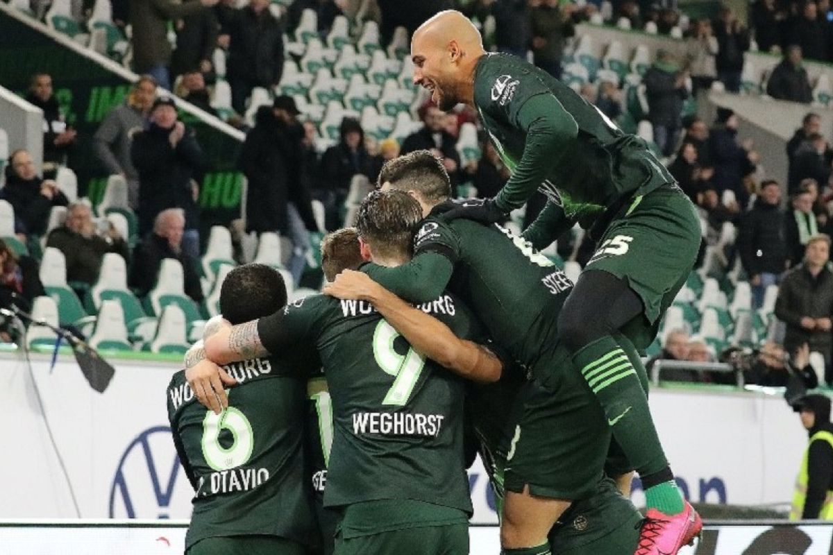 Wolfsburg pelihara asa ke Eropa selepas gasak Mainz skor telak 4-0