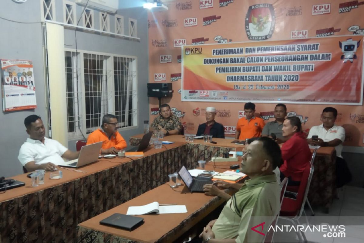 Pilkada Dharmasraya 2020 dipastikan tanpa calon perseorangan