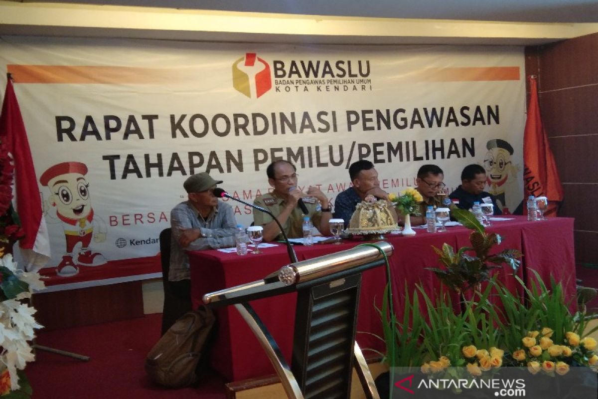 Bawaslu Kendari Rakor evaluasi pengawasan tahapan Pemilu-pemilih