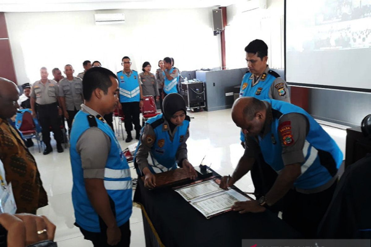 Ratusan putra daerah Papua Barat jalani seleksi calon Bintara Polri