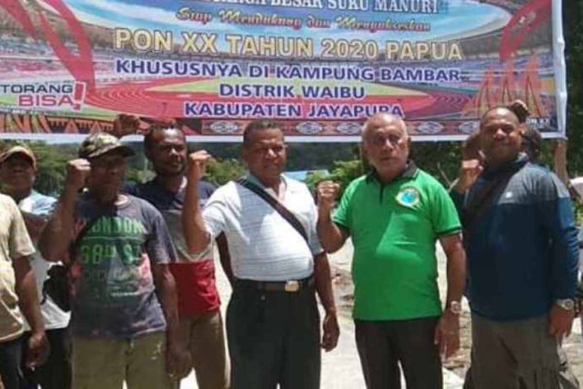 Keluarga besar Suku Manuri siap sukseskan PON di Papua