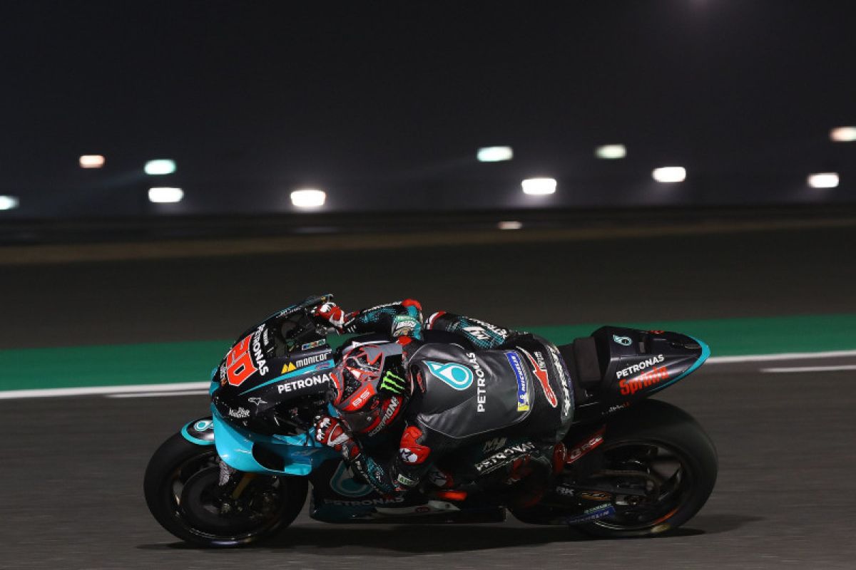 MotoGP, Quartararo bawa Yamaha puncaki hari kedua tes pramusim di Qatar