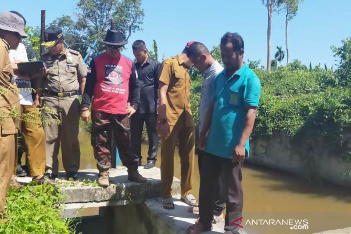 Banyak irigasi di Aceh Jaya bermasalah