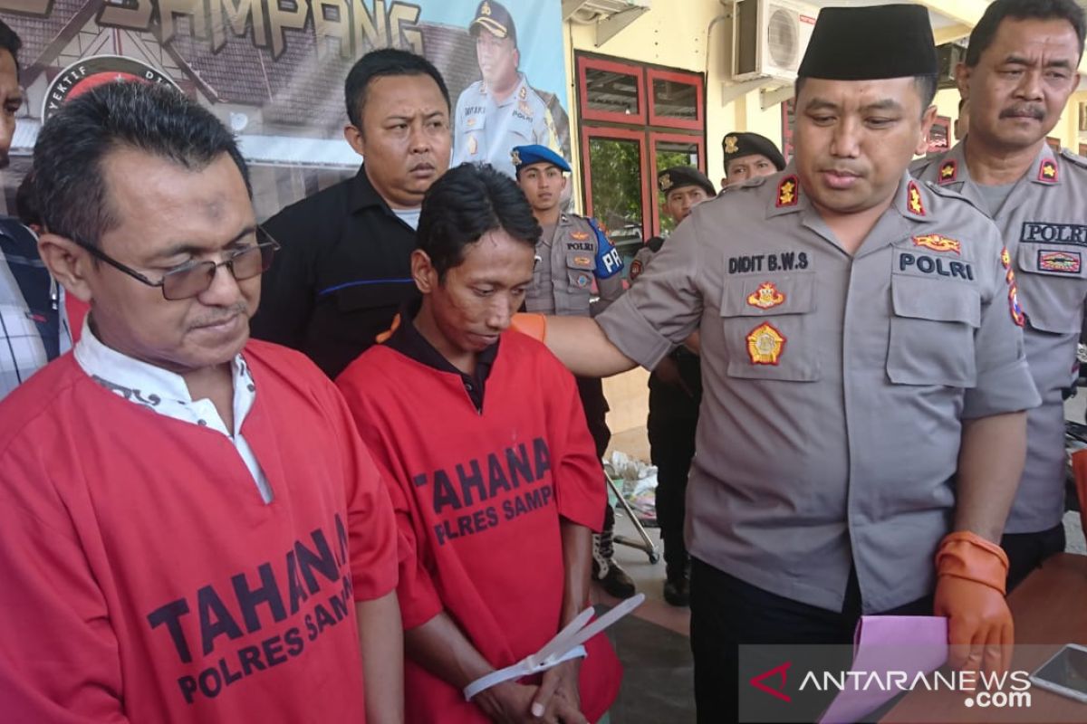 Polisi tetapkan dua tersangka kasus sekolah ambruk di Sampang