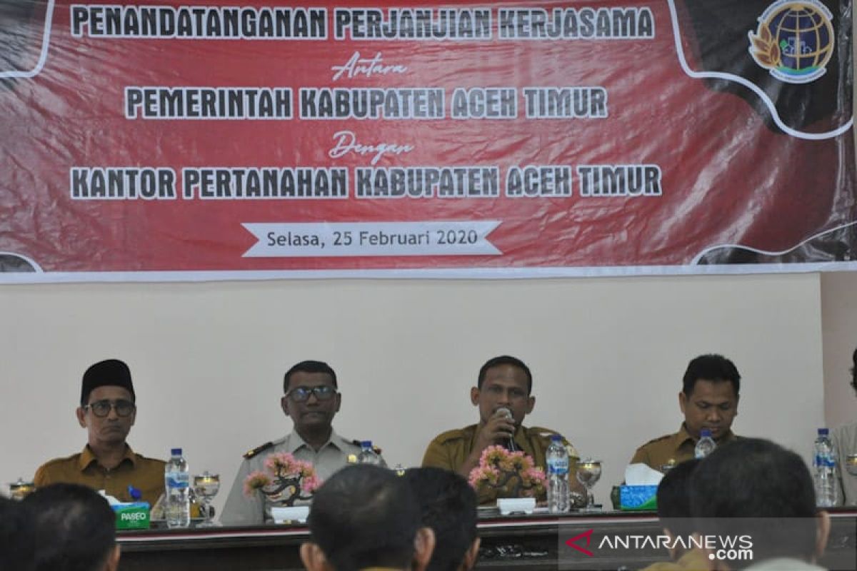 Pemkab Aceh Timur harap BPN segera tuntaskan sengketa tanah