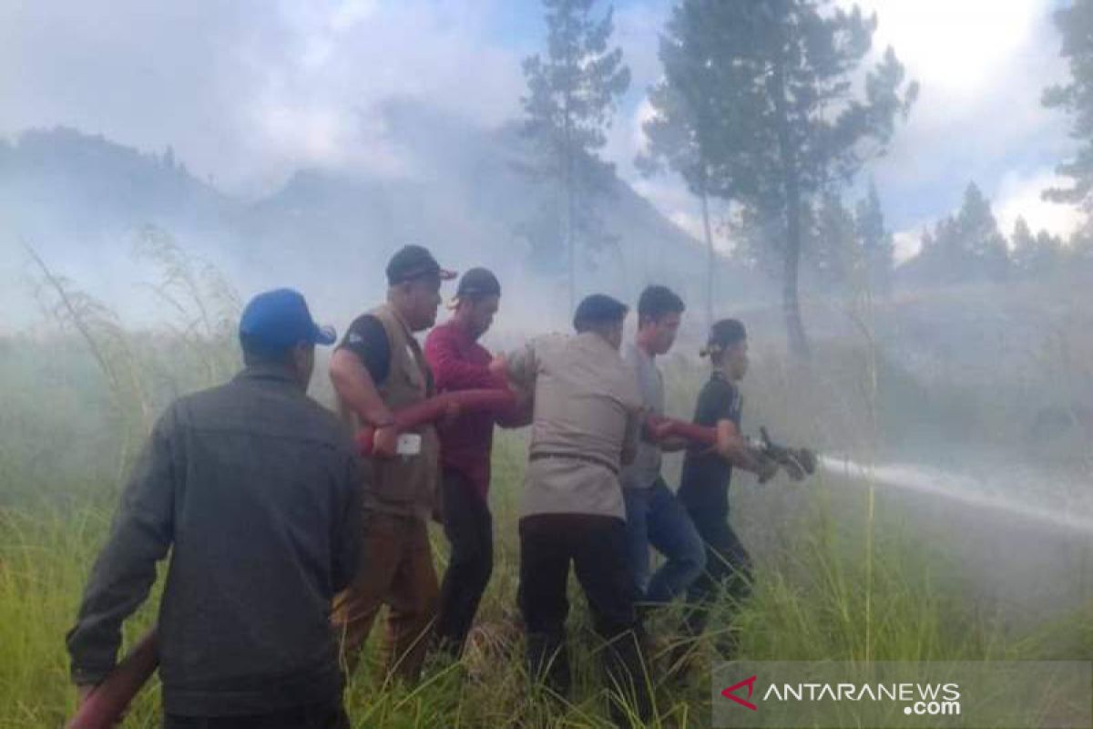 Enam hektare lahan di Bener Meriah terbakar