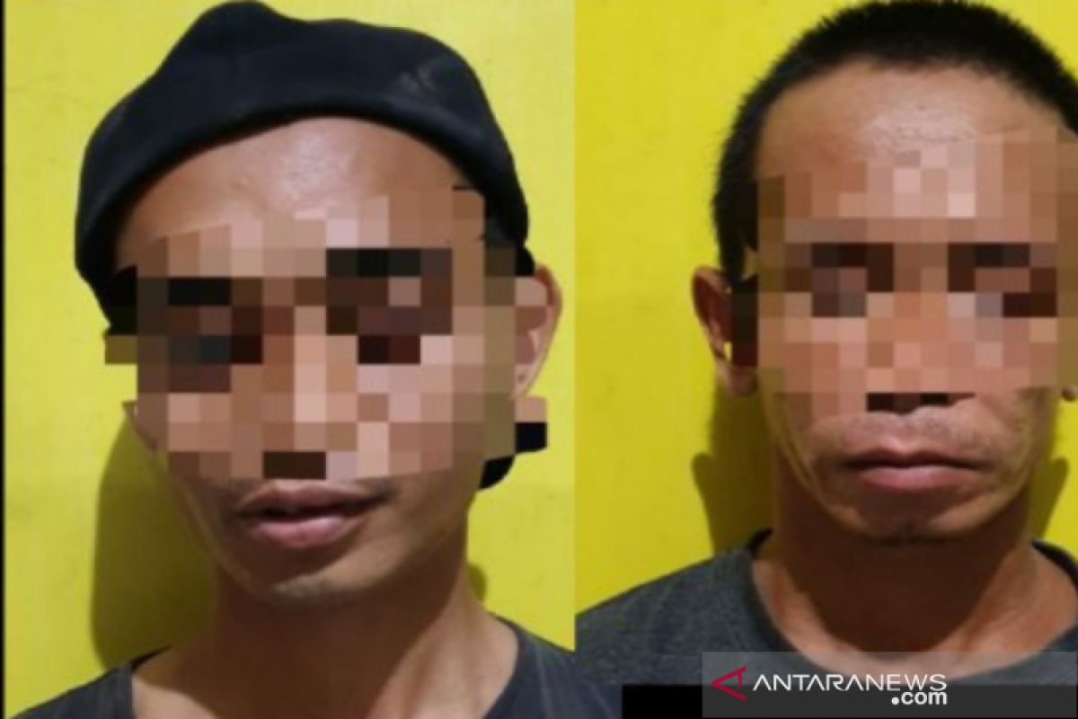 Dua pemuda diduga isap sabu-sabu resmi menjadi tersangka