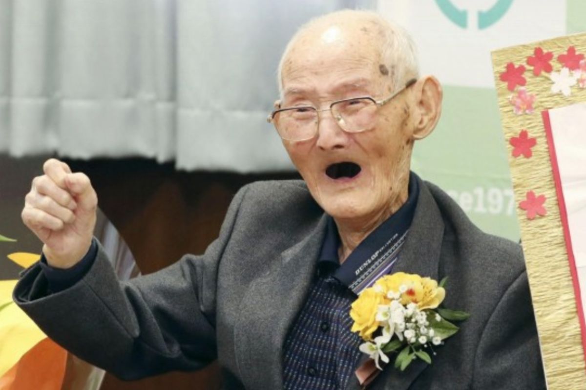 Manusia tertua di dunia meninggal dunia di usia 112 tahun
