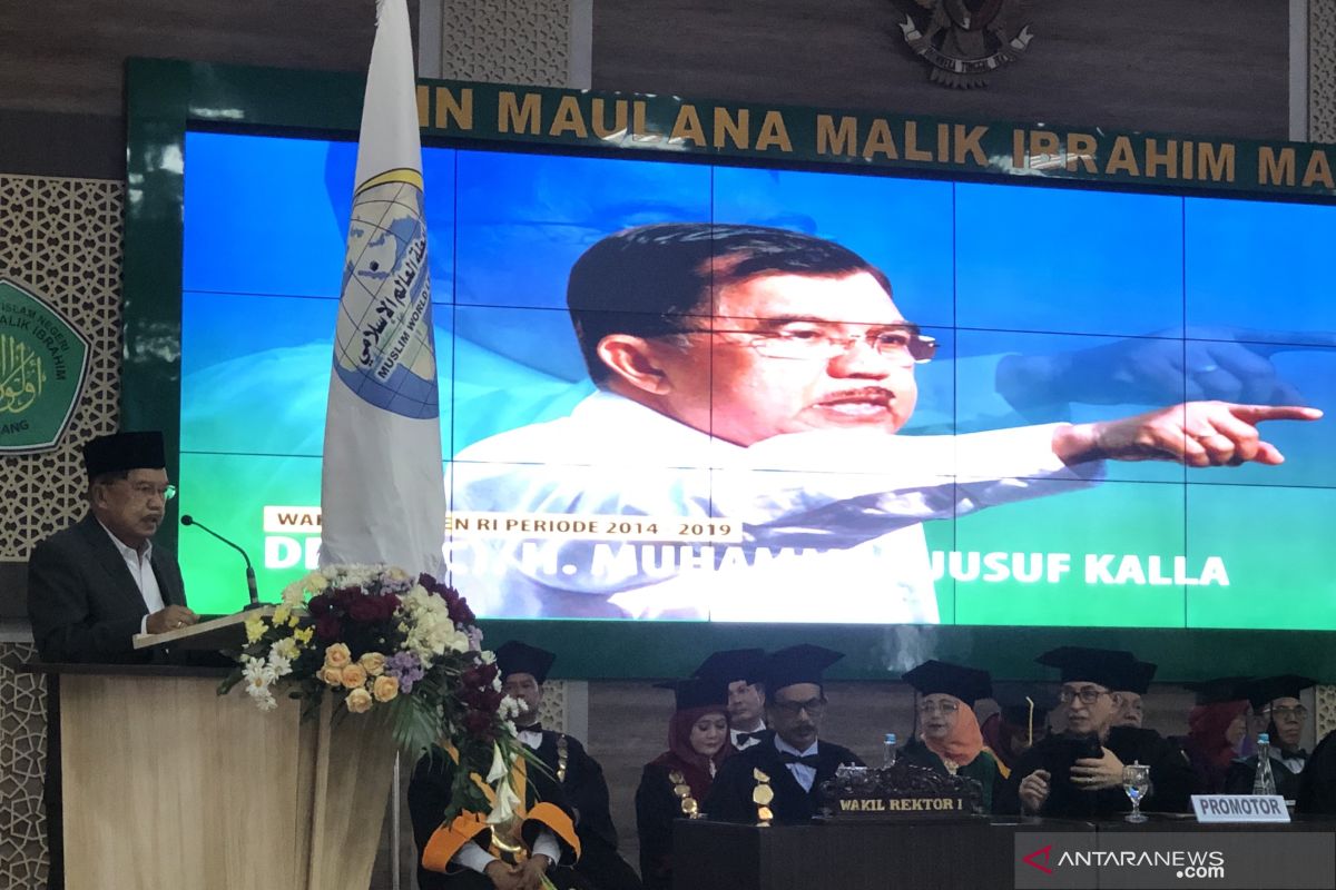 Jusuf Kalla ingatkan Indonesia terus menjaga toleransi