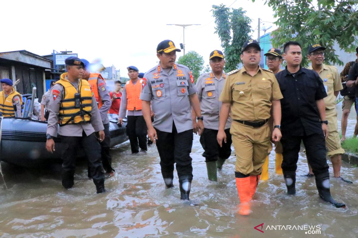 Tangani banjir, Kapolda apresiasi langkah cepat Pemkot Tangerang