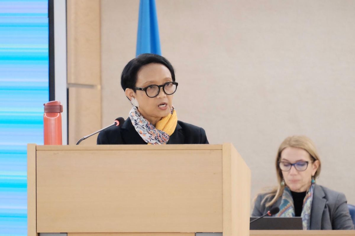 Minister Retno promotes women's empowerment in UN session