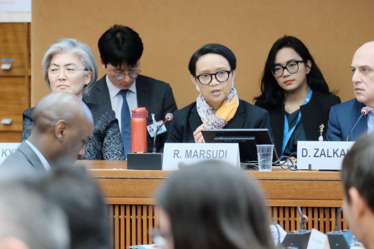 Marsudi highlights Indonesian women's role at UNHRC forum