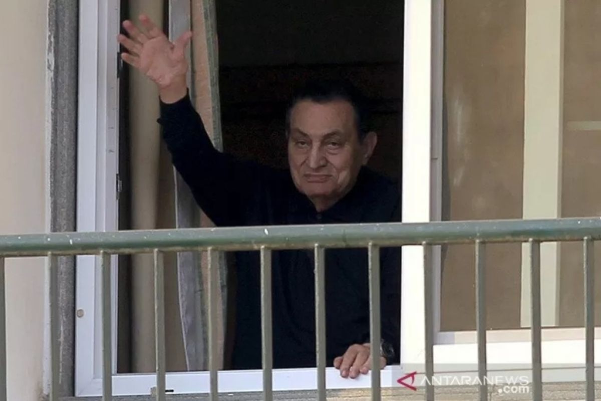 Mantan Presiden Mesir Hosni Mubarak wafat