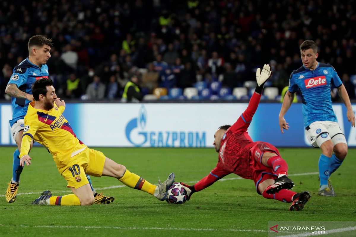 Barcelona amankan hasil imbang 1-1 di markas Napoli