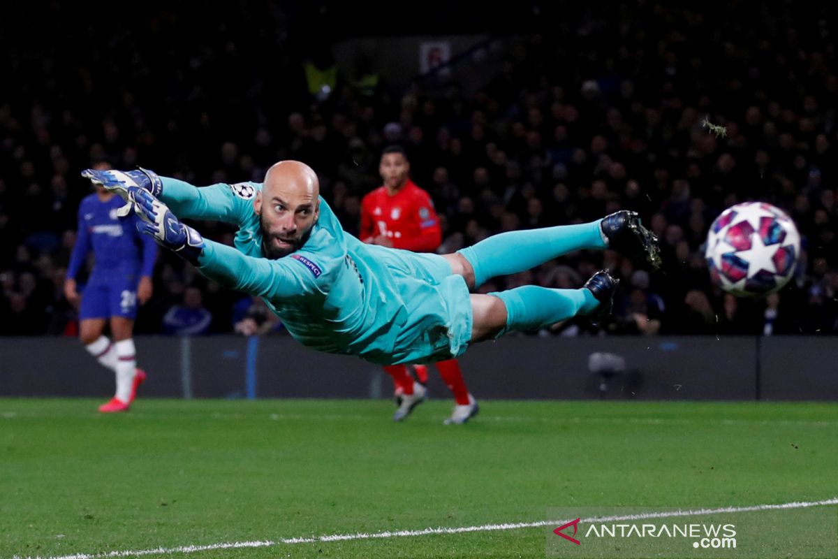 Kiper veteran Willy Caballero resmi perpanjang kontrak di Chelsea