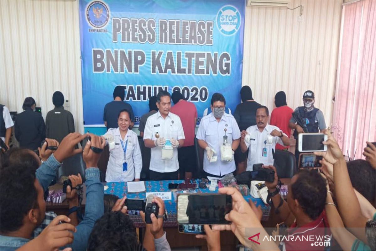 BNNP Kalteng tangkap tiga pemilik sabu seberat 3 kilogram lebih