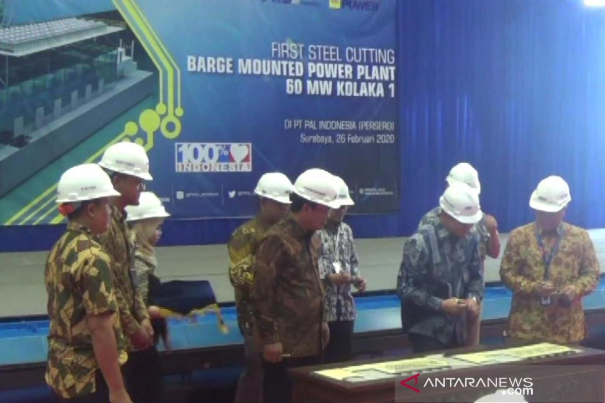 PAL bangun pembangkit listrik terapung 150 megawatt