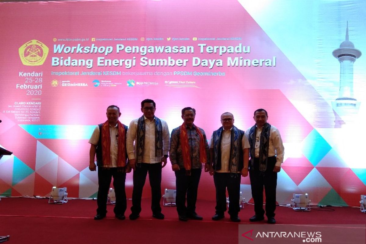 Kementerian ESDM gelar workshop pengawasan terpadu se-Indonesia Timur