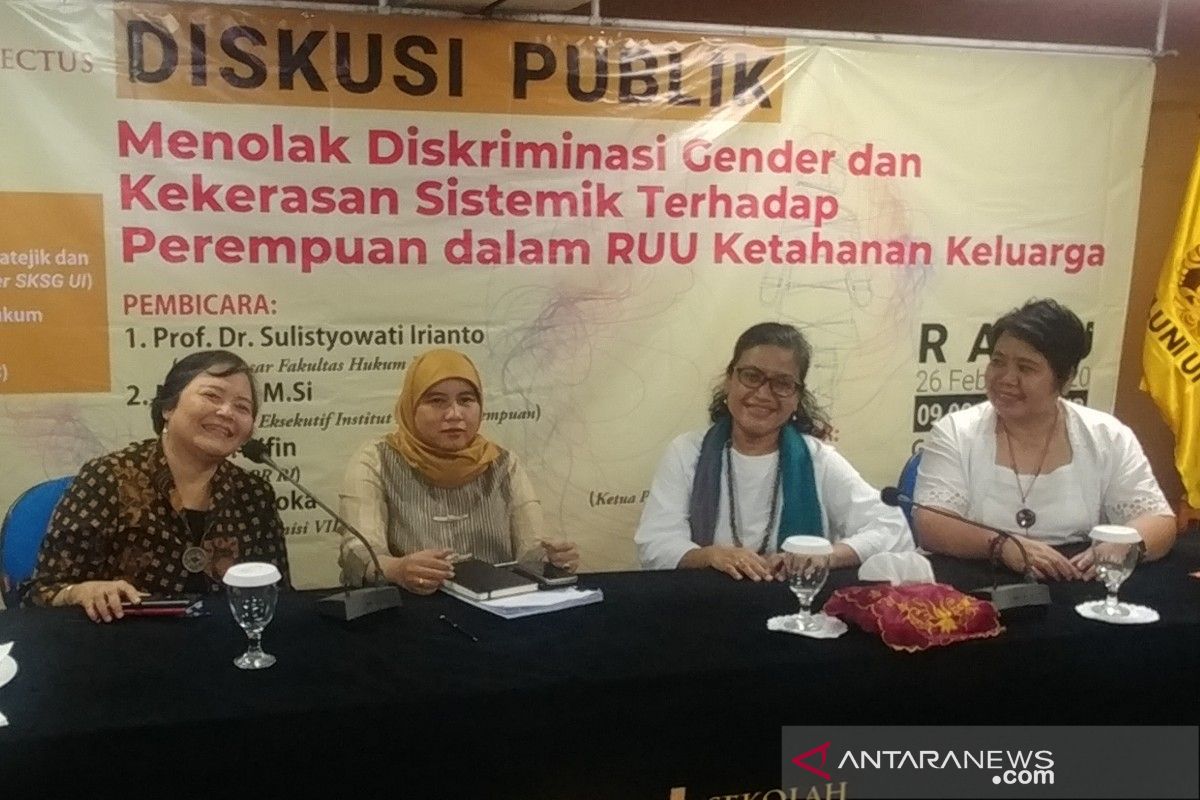 LSM kritik RUU Ketahanan Keluarga bentuk penyeragaman