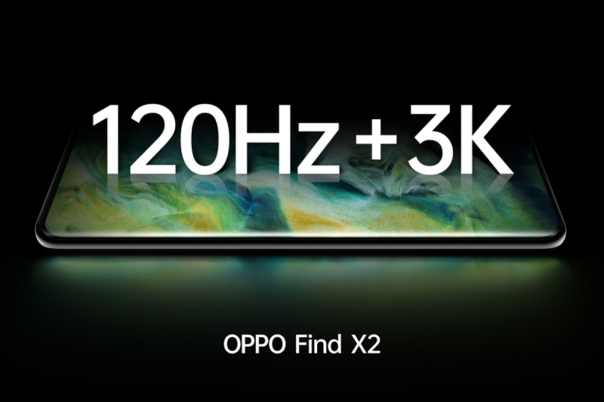 Oppo Find X2 bakal dibekali layar air terjun 120Hz