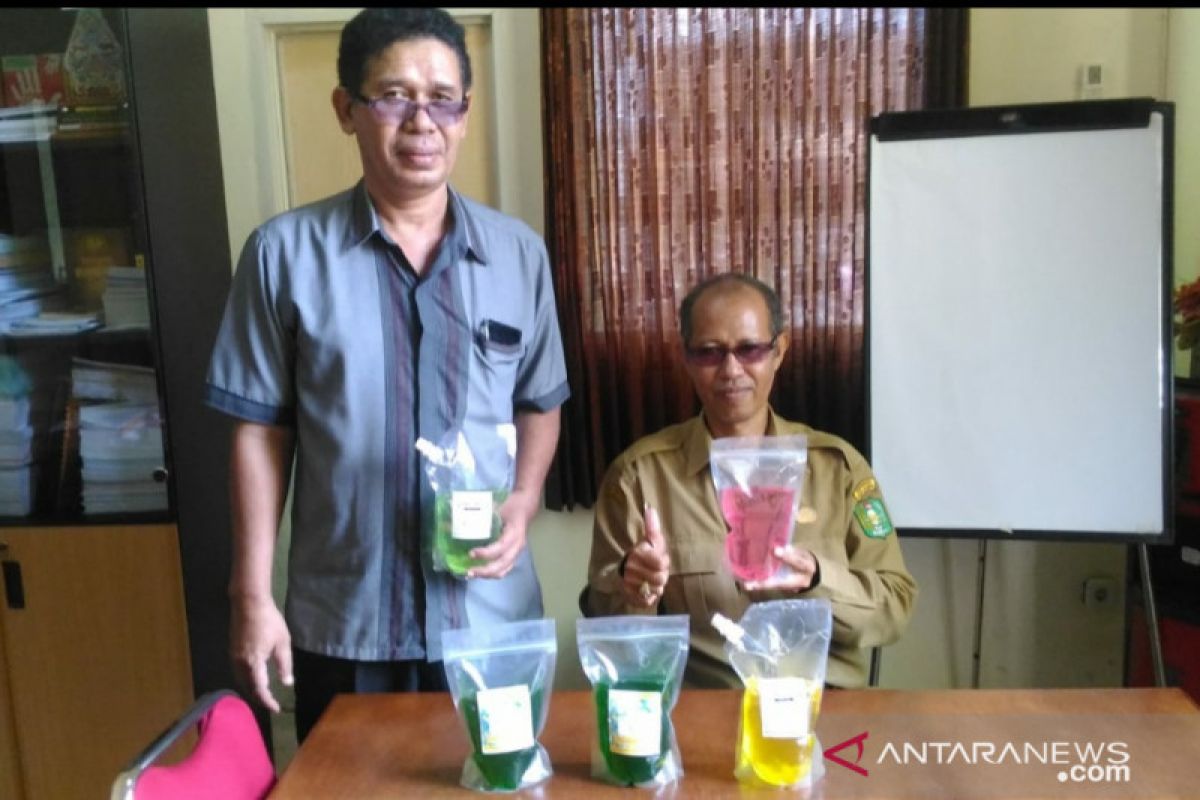 Luar biasa, pelajar SMK 4 Pontianak mampu produksi berbagai macam sabun cair