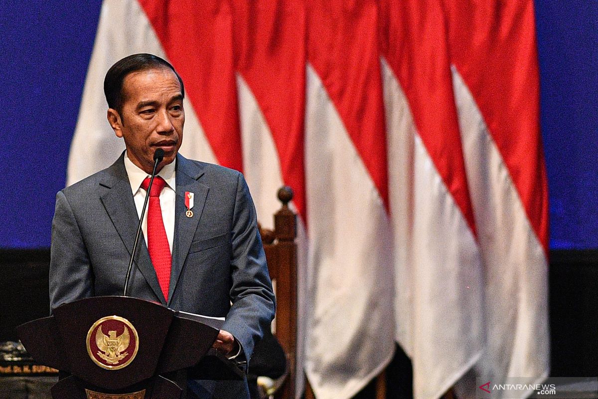 Presiden Jokowi apresiasi reformasi sistem peradilan di MA