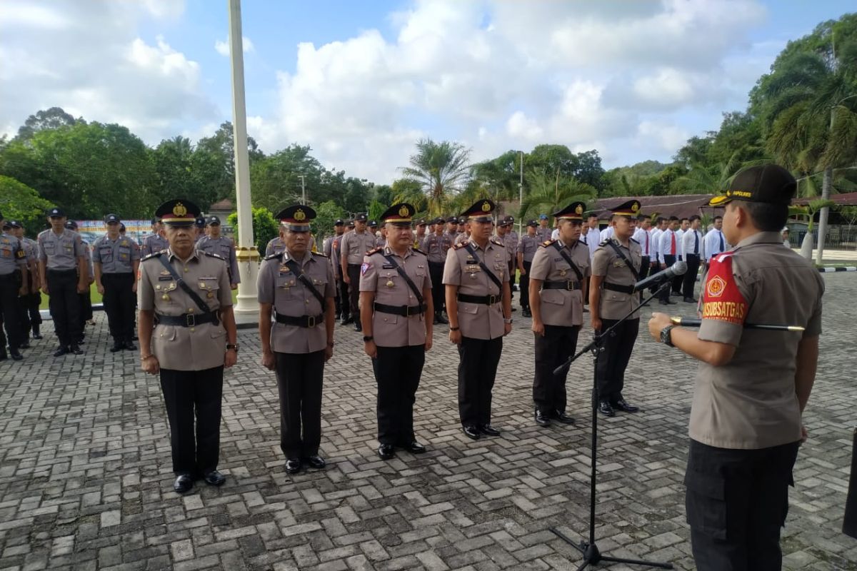 Kapolres Bangka perintahkan personel monitoring pengamanan wapres Ma'ruf Amin