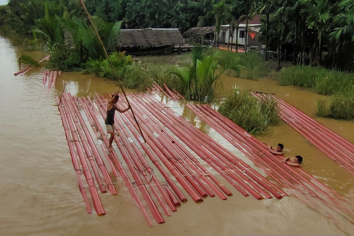 Penyaluran listrik di 19 desa di Tanjabbar ditargetkan rampung Mei 2020