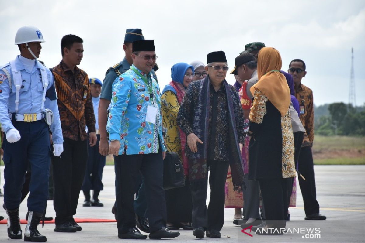 Gubernur Babel sambut Wapres Ma'aruf Amin