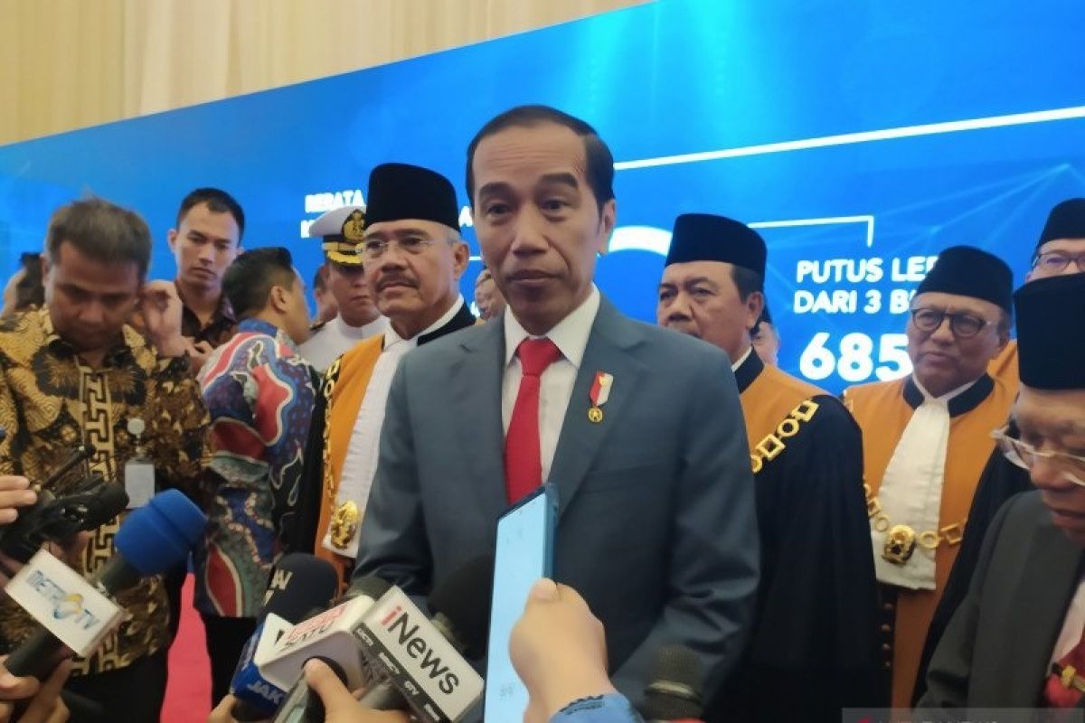 Presiden Joko Widodo nyatakan pemerintah terus perhatikan kondisi WNI di Diamond Princess