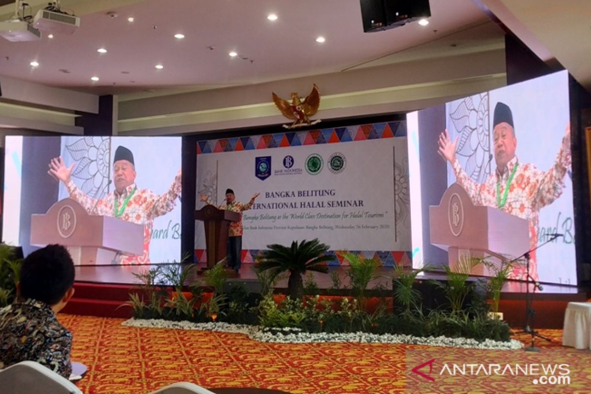 Waketum MUI buka seminar Bangka Belitung Internasional Halal