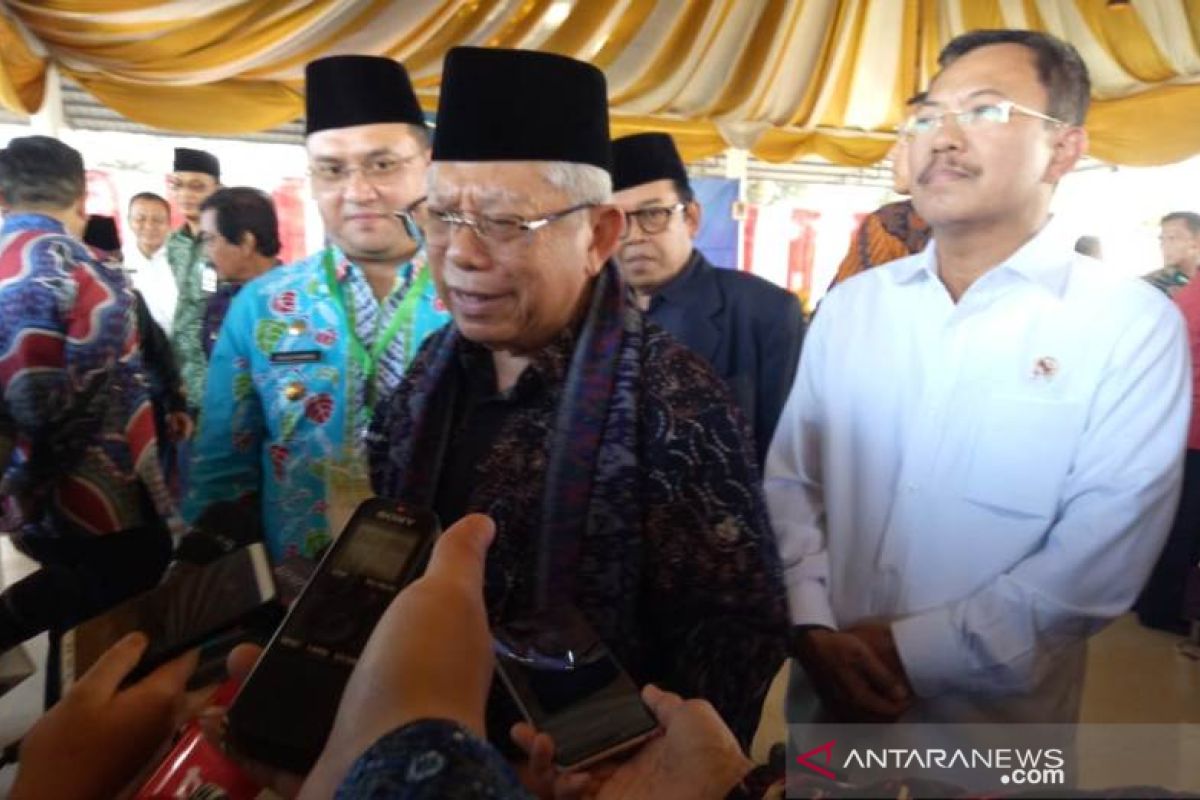 Wapres Ma'ruf Amin apresiasi Bangka Belitung sukses tekan kekerdilan