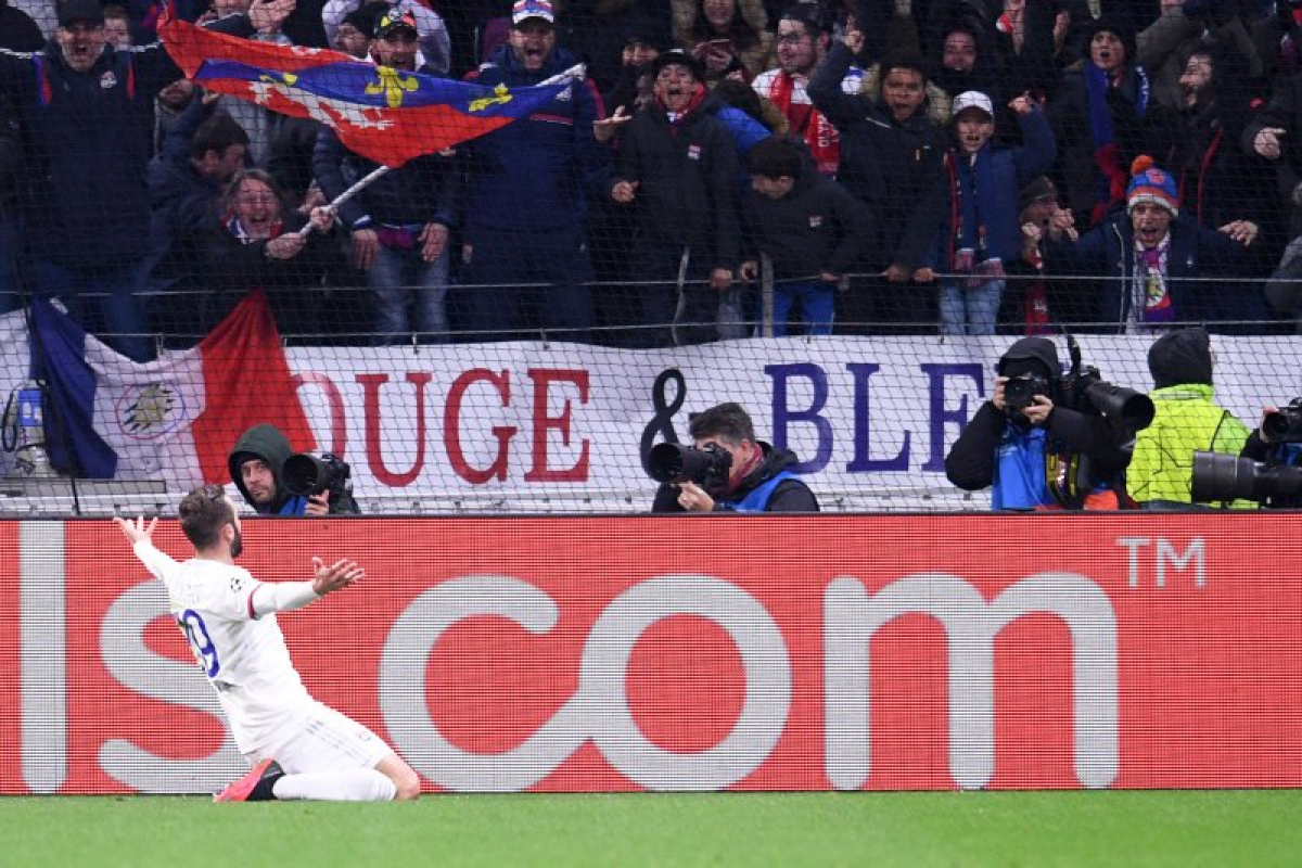 Gol semata wayang Tousart amankan kemenangan Lyon 1-0 atas Juve