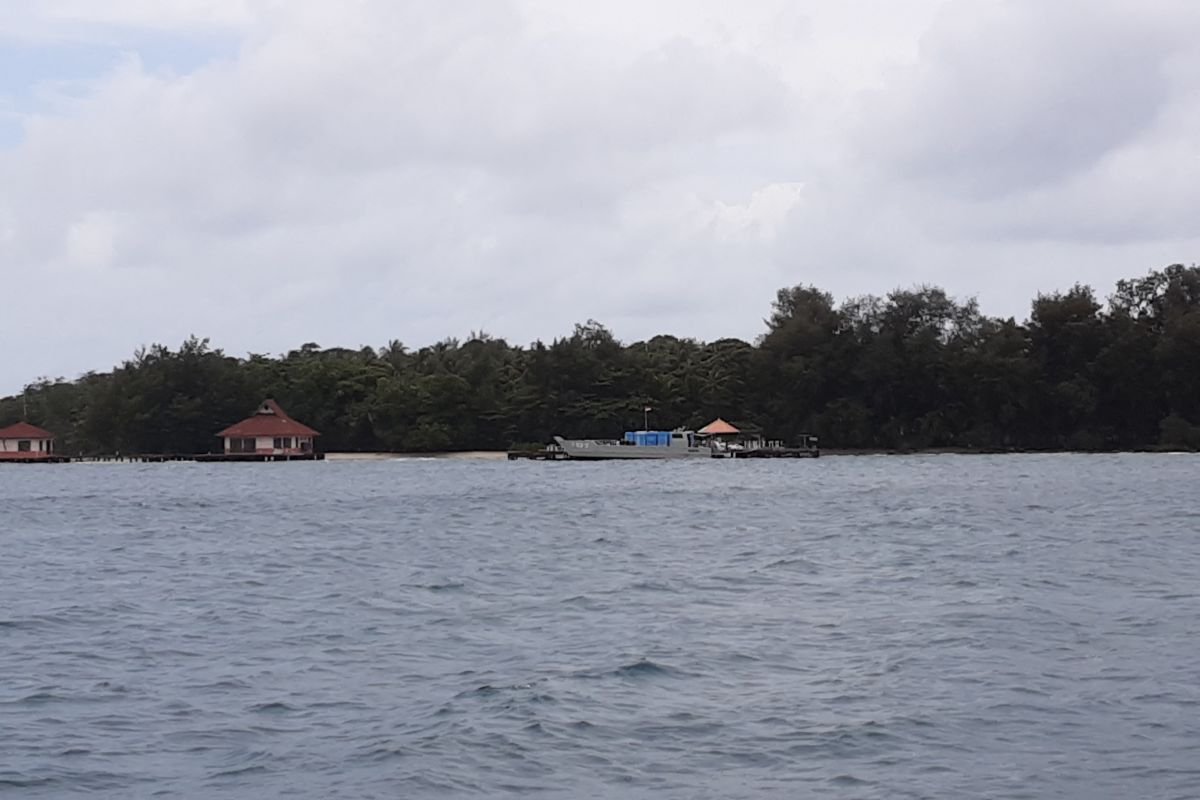 Panglima TNI  tiba di Pulau Sebaru