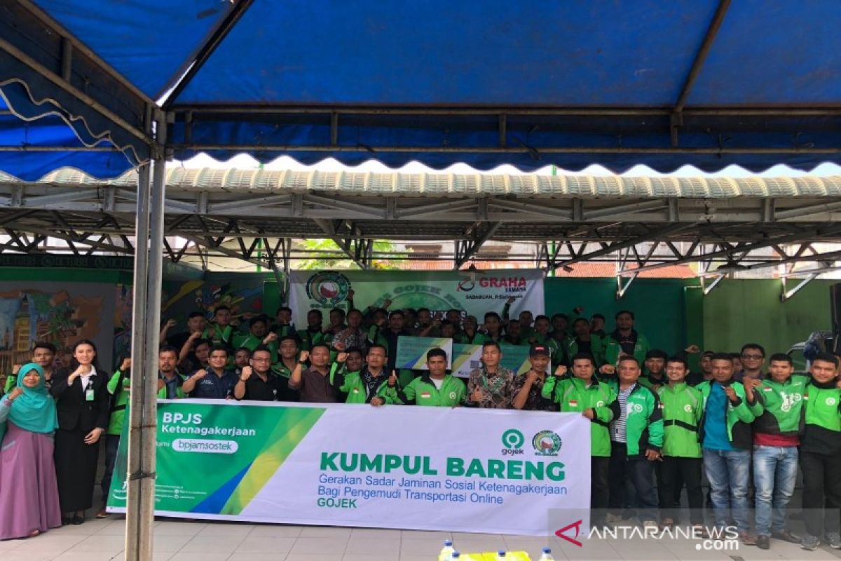 BP Jamsostek kumpul bareng bersama komunitas Gojek