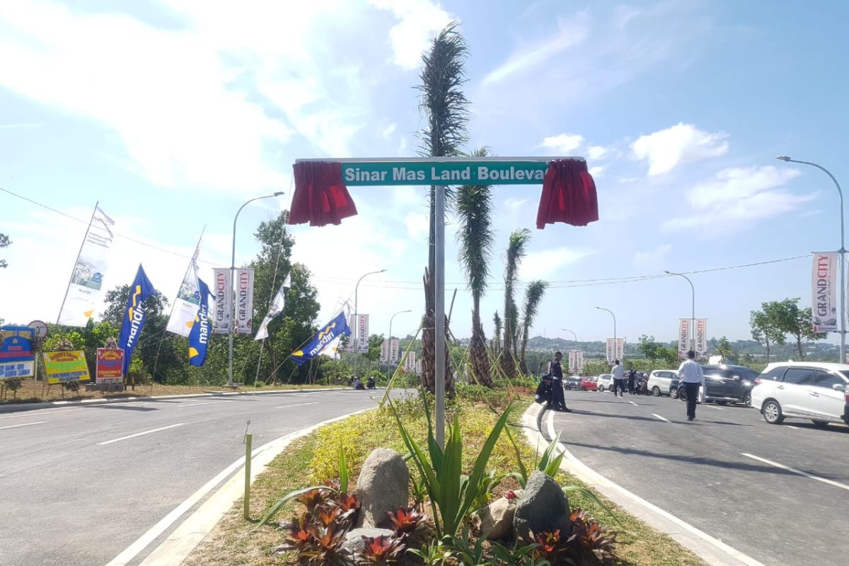 Jalan Sinar Mas Land Boulevard atasi kemacetan di Balikpapan