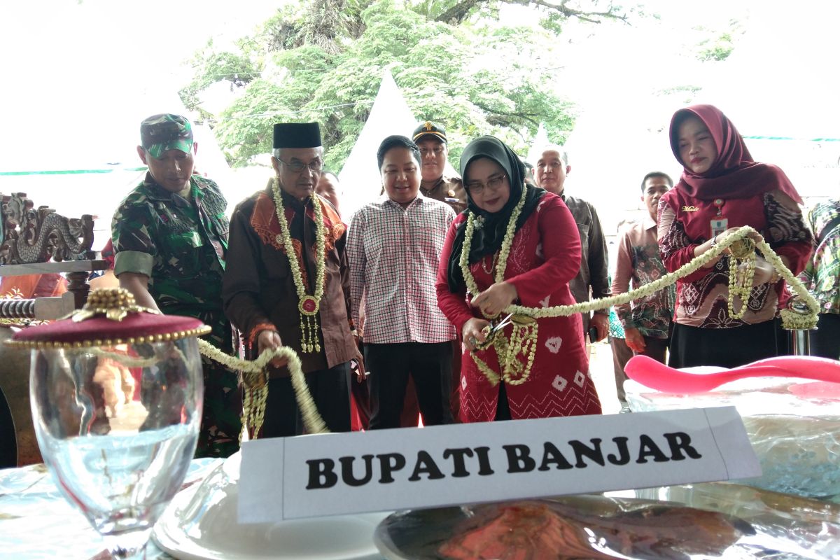 Bupati resmikan pasar kuliner Barokah