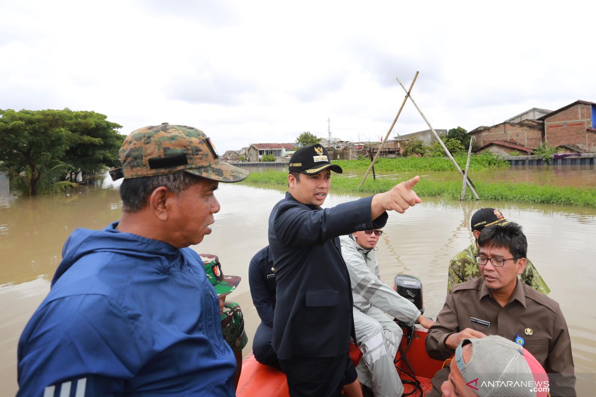 Pemprov Banten diminta bantu pembuatan kisdam sementara  atasi banjir di periuk